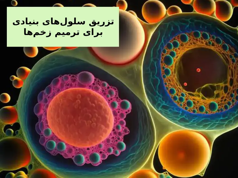 تزریق سلول‌های بنیادی برای ترمیم زخم‌ها | دکتر حمیده آقایی